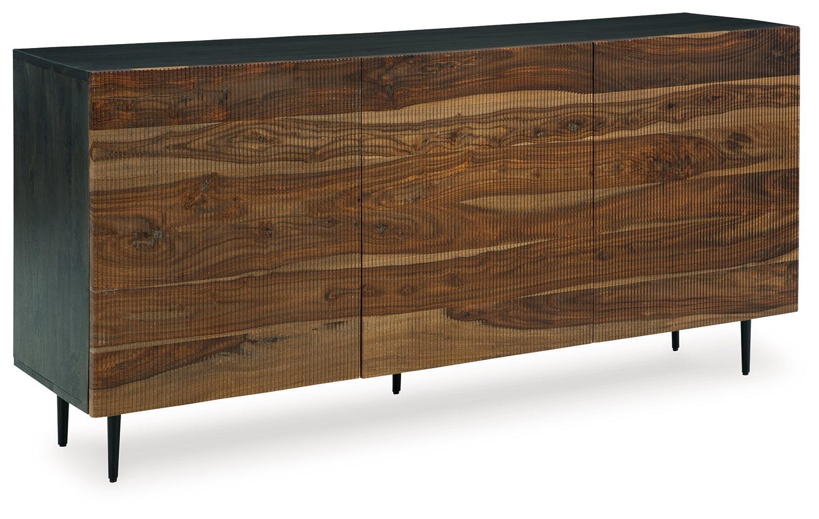 Darrey Natural/Brown Accent Cabinet - Image 2