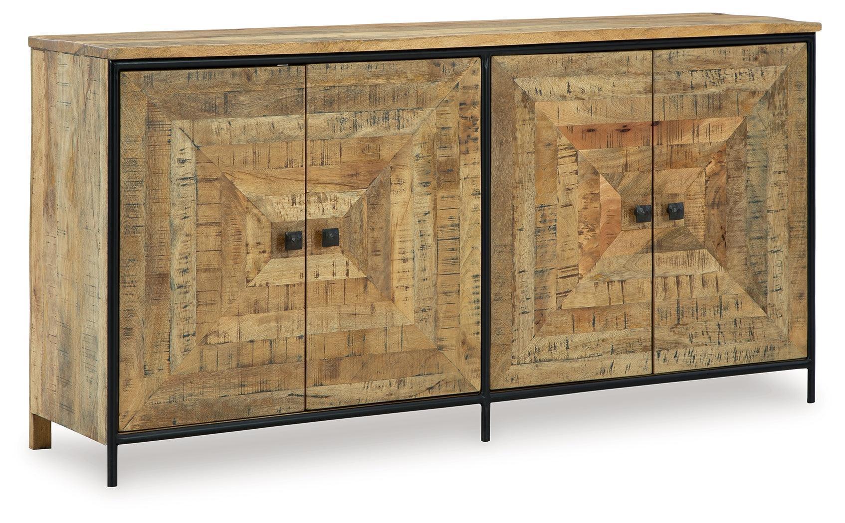 Camney Brown/Black Accent Cabinet - Image 2