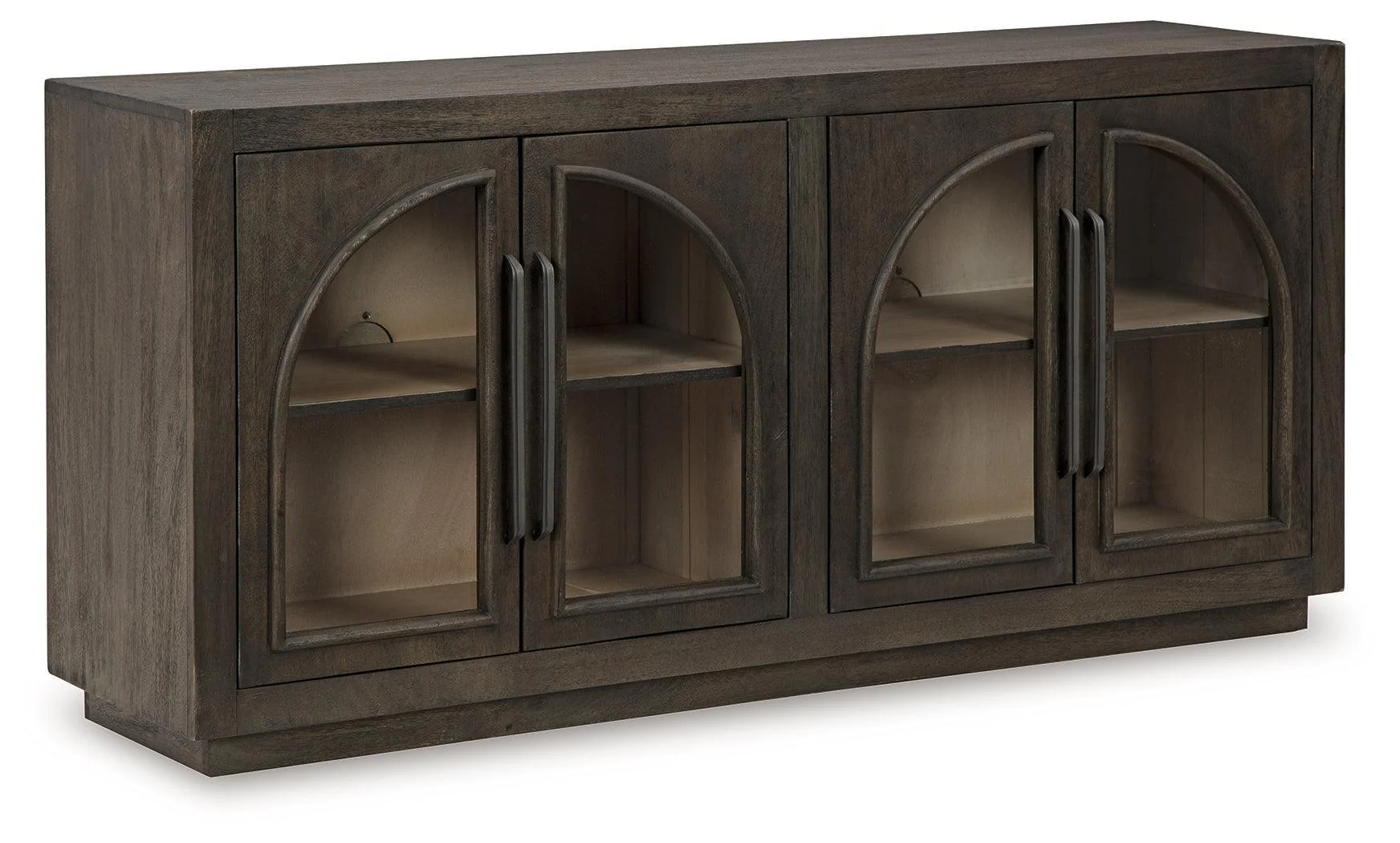 Dreley Grayish Brown Accent Cabinet - Image 2