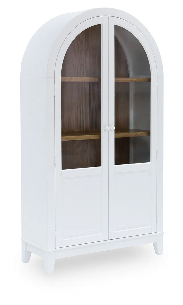 Dagandale White/Natural Accent Cabinet - Image 2