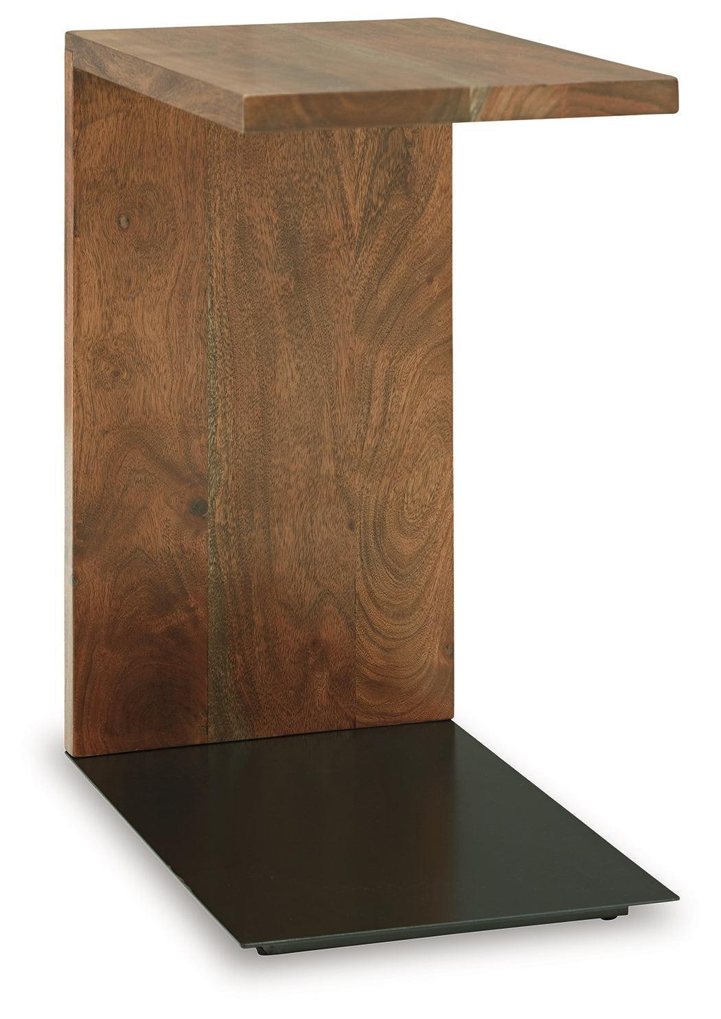 Wimshaw Brown Black Accent Table - Image 2