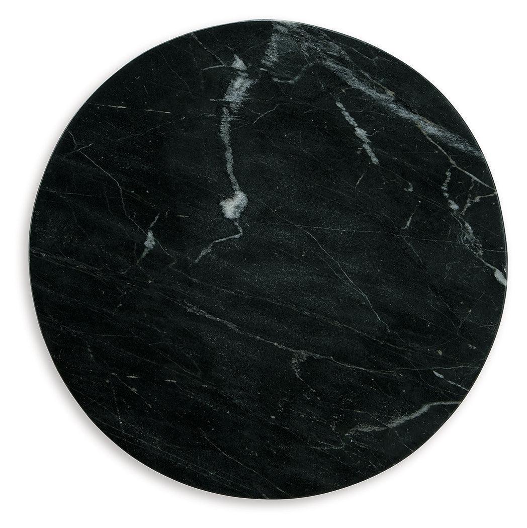 Quinndon Brown Black Accent Table - Image 3