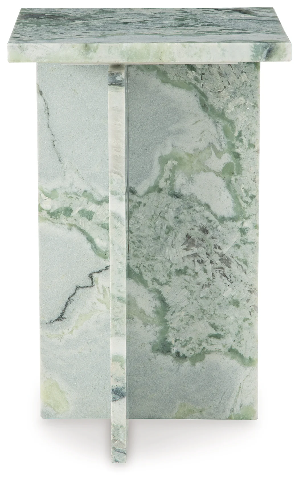 Deaconwell White/Green Accent Table - Image 3