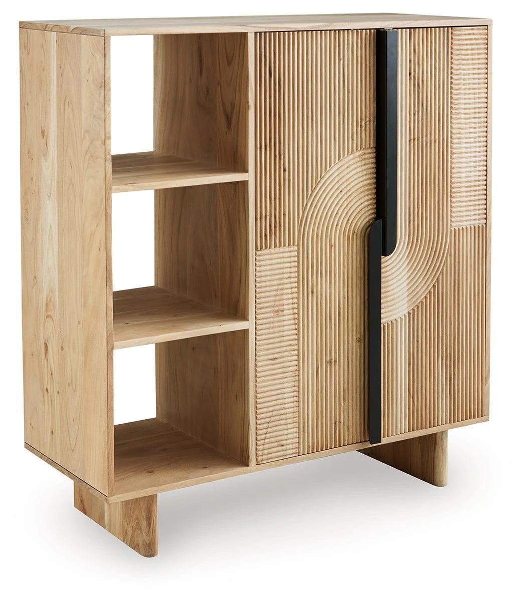 Kierwell Natural Accent Cabinet - Image 2