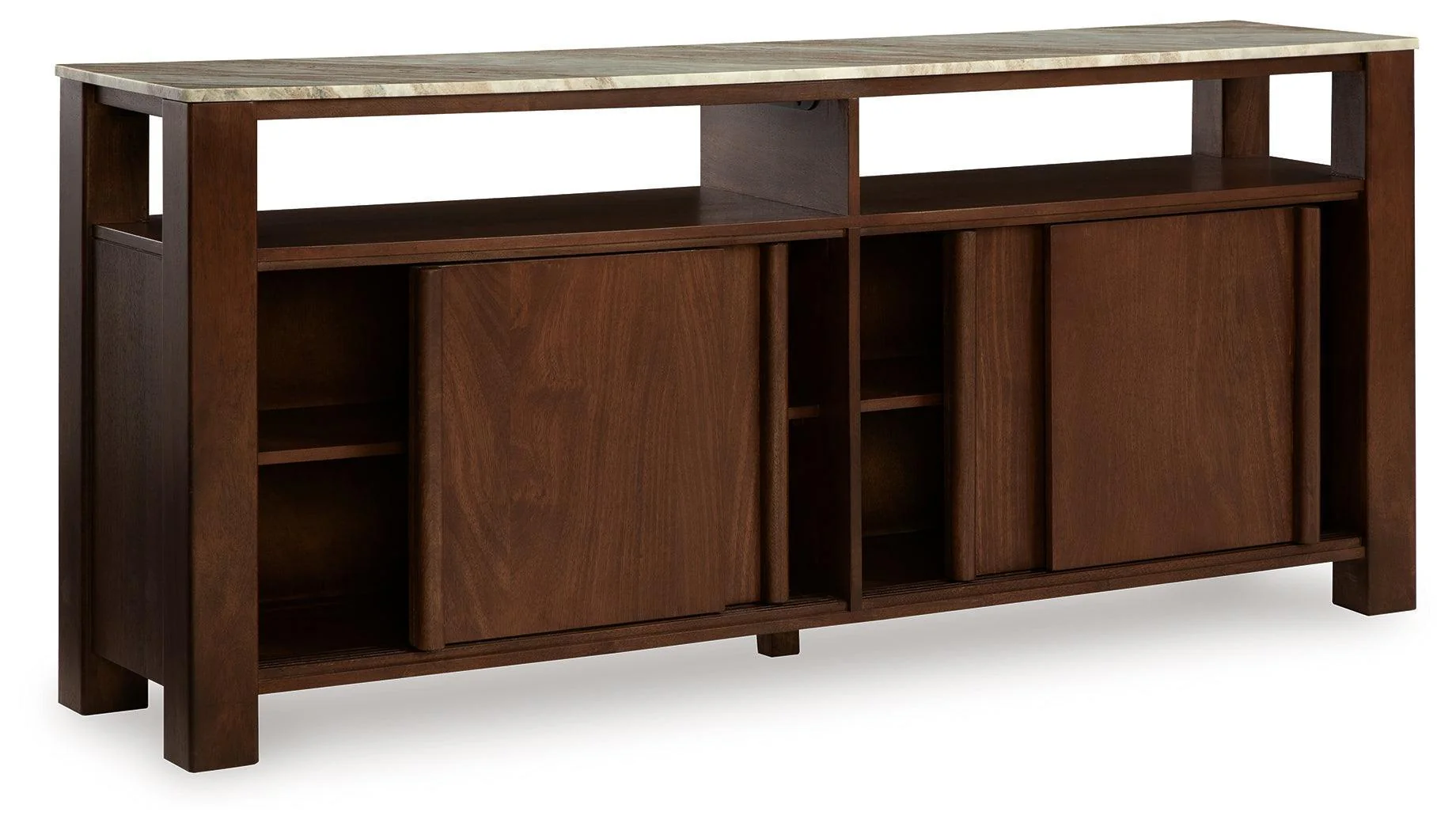 Tobinville Dark Brown Accent Cabinet - Image 3