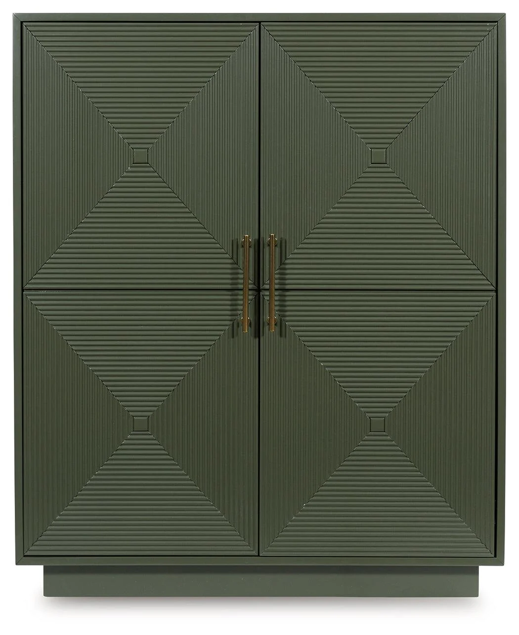 Geirwood Dark Green Accent Cabinet - Image 3