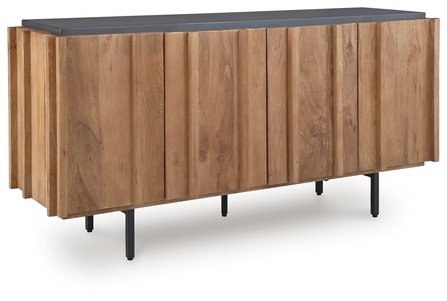 Quintavious Brown/Charcoal Accent Cabinet - Image 2