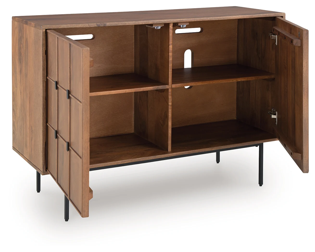 Juddins Brown Accent Cabinet - Image 3