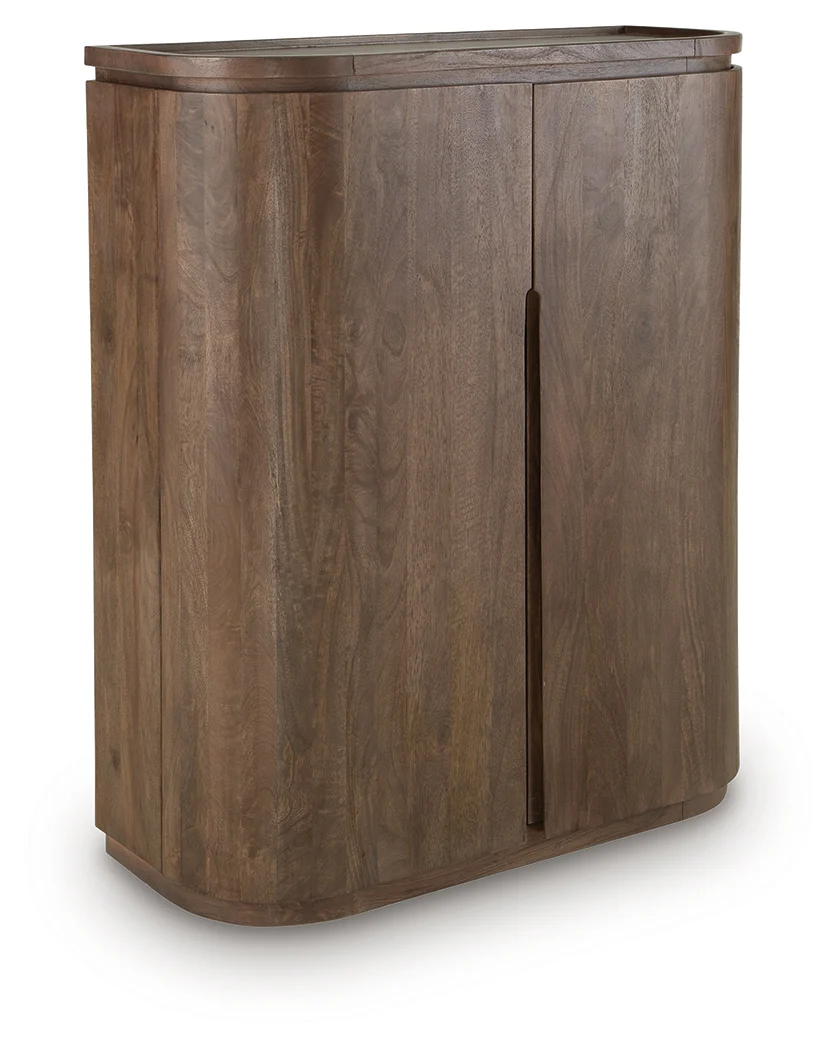 Landermont Medium Brown Bar Cabinet - Image 2