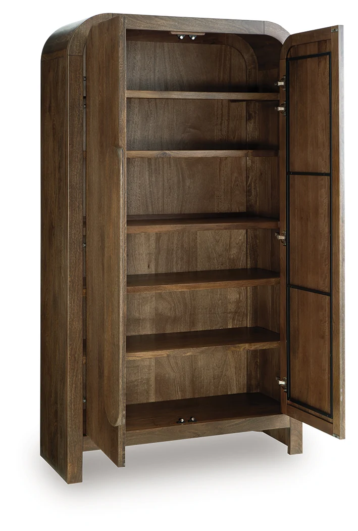 Thoren Medium Brown Accent Cabinet - Image 3