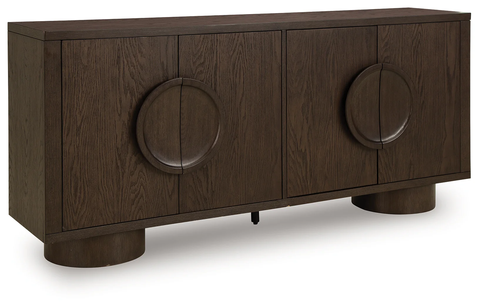 Veeda Dark Brown Accent Cabinet - Image 2