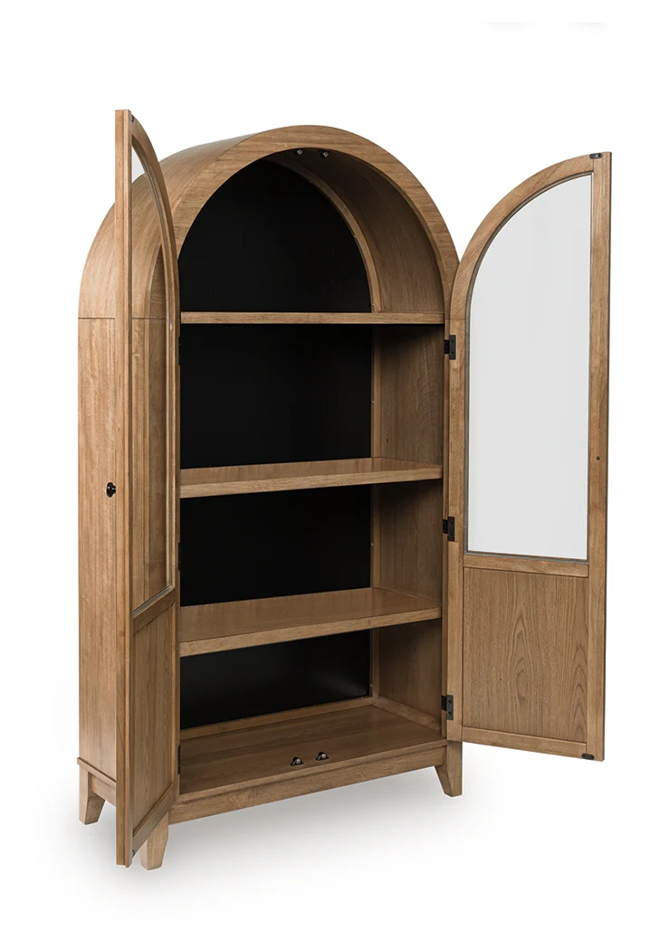 Dagandale Natural/Black Accent Cabinet - Image 3