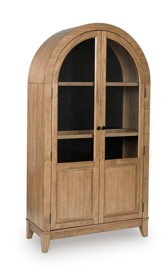Dagandale Natural/Black Accent Cabinet - Image 2