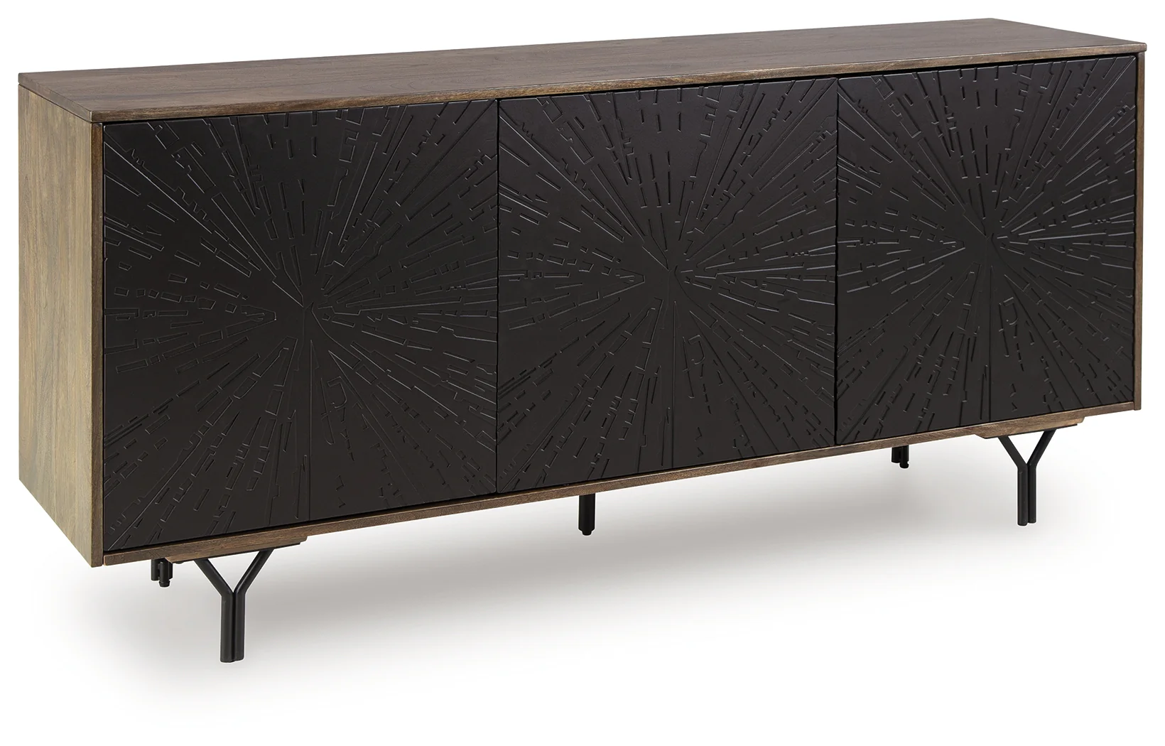 Lavinmont Multi Brown Accent Cabinet - Image 2