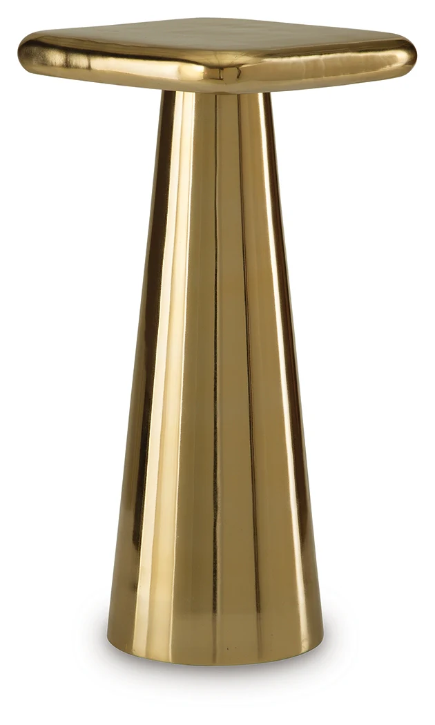 Dallenburg Gold Finish Accent Table - Image 2
