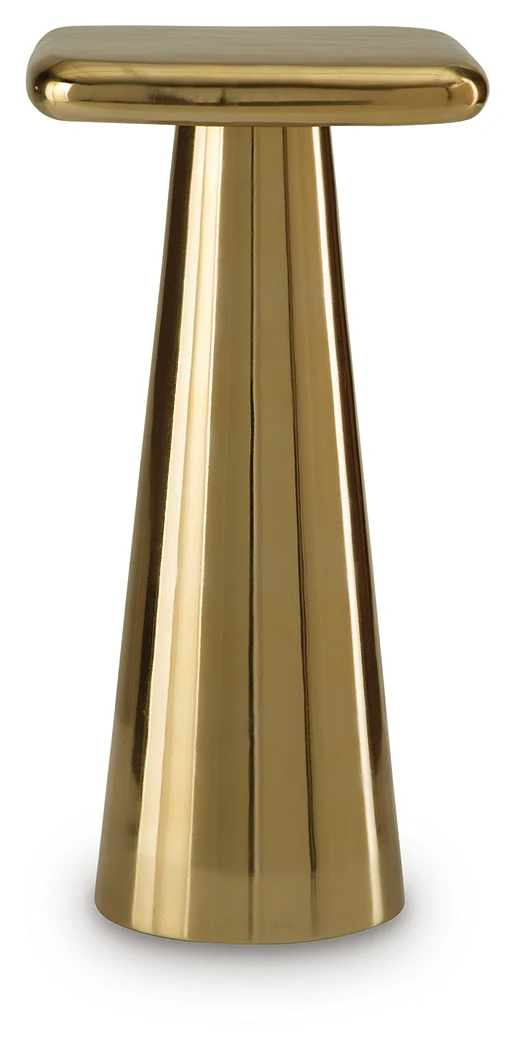 Dallenburg Gold Finish Accent Table - Image 3