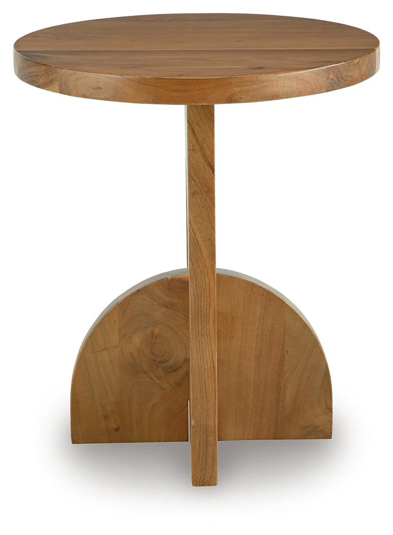 Hollbourne Brown Accent Table - Image 3