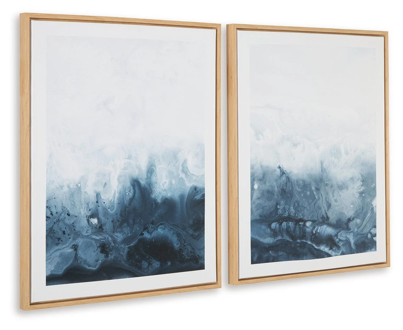 Holport Blue White Wall Art (Set of 2) - Image 2