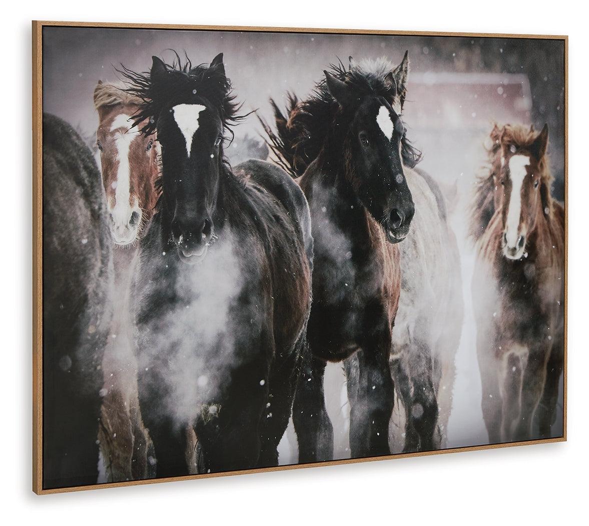 Chaseburn Brown Black White Wall Art - Image 3