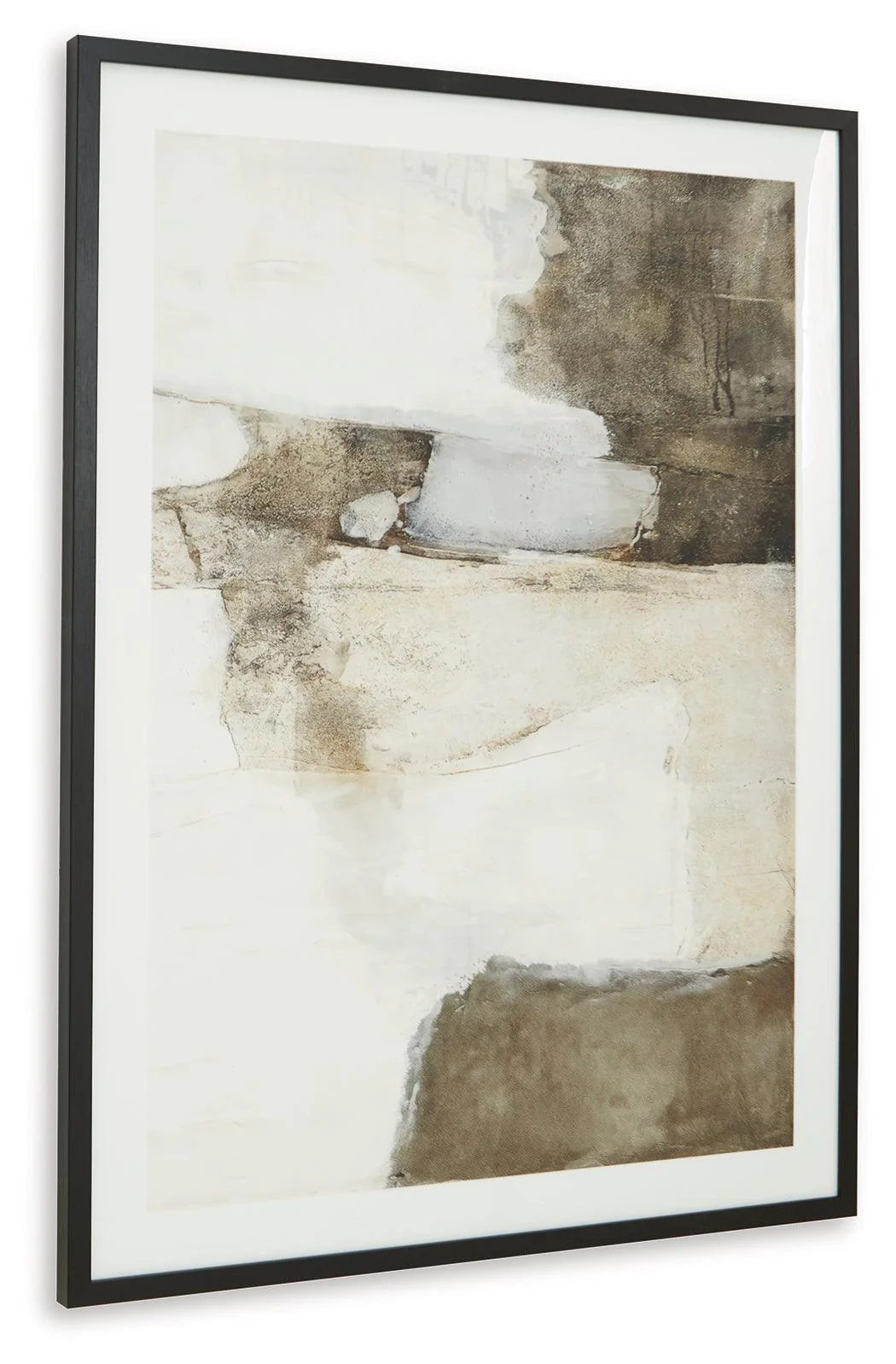 Aldricton Brown White Wall Art - Image 3