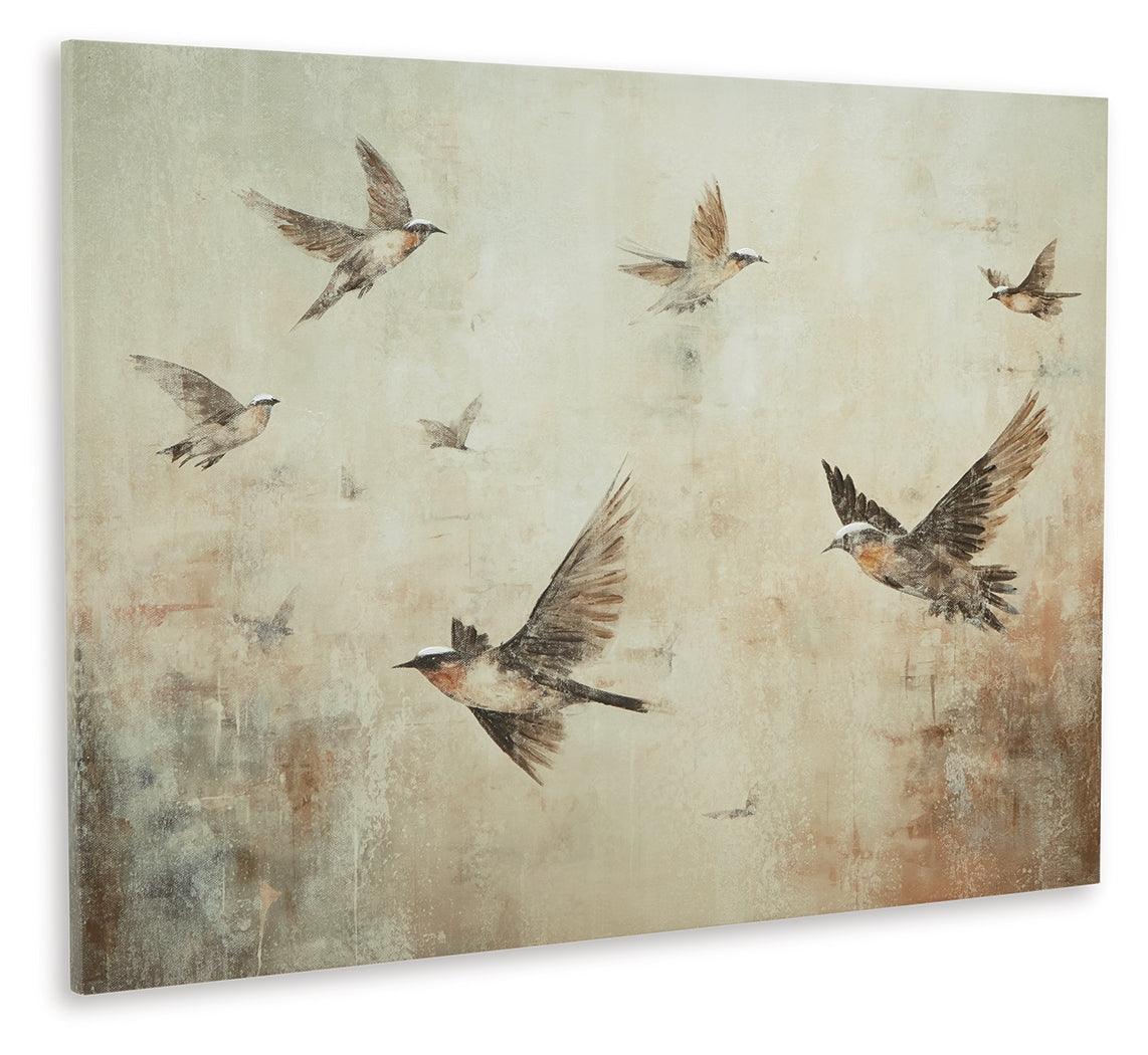 Collmund Gray Brown Wall Art - Image 3
