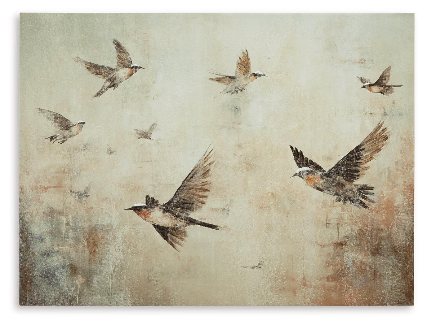 Collmund Gray Brown Wall Art - Image 2