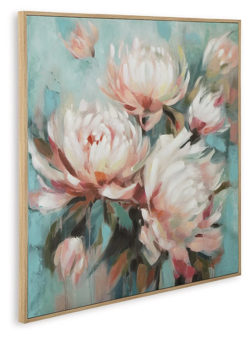 Parryville Aqua/Pink Wall Art - Image 3