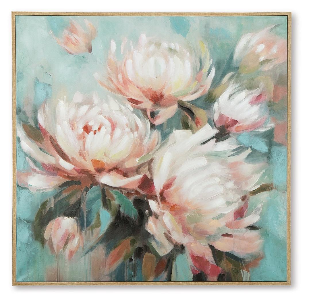 Parryville Aqua/Pink Wall Art - Image 2