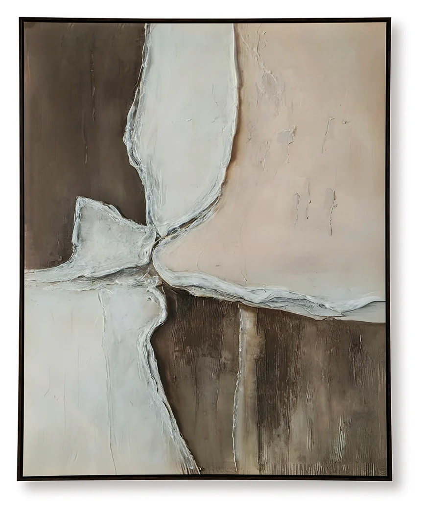 Junward Brown/Tan/White Wall Art - Image 2