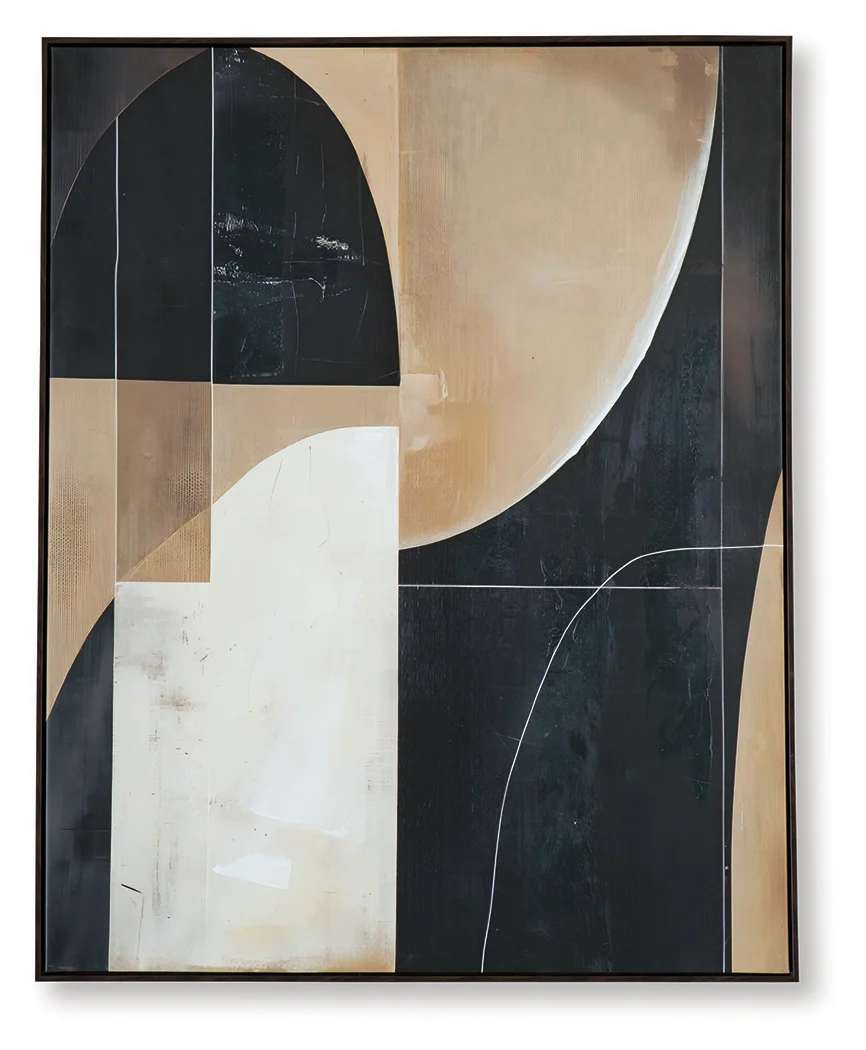 Ewanford Black/Brown/Tan Wall Art - Image 2