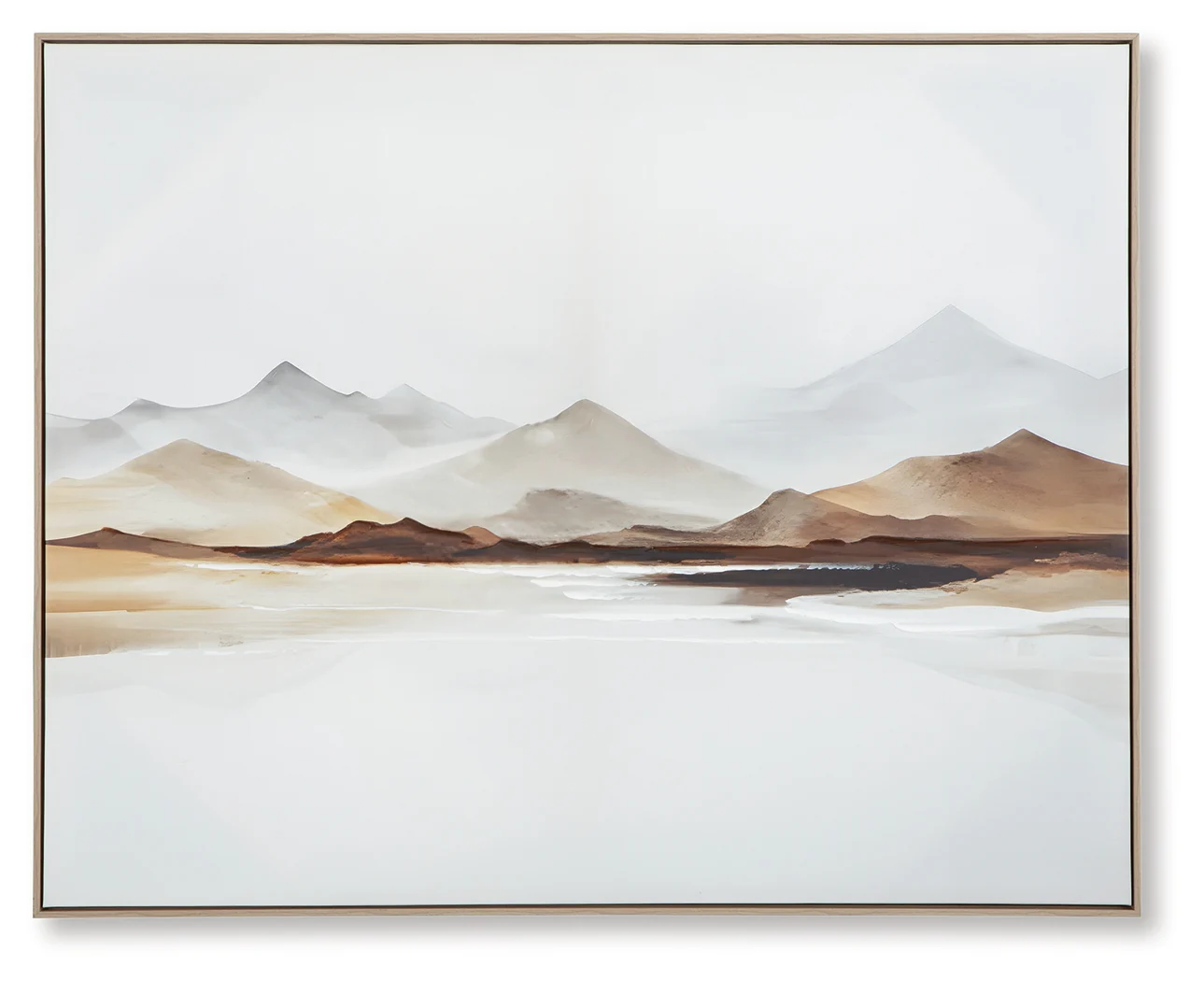 Karalen White/Gray/Brown Wall Art - Image 2