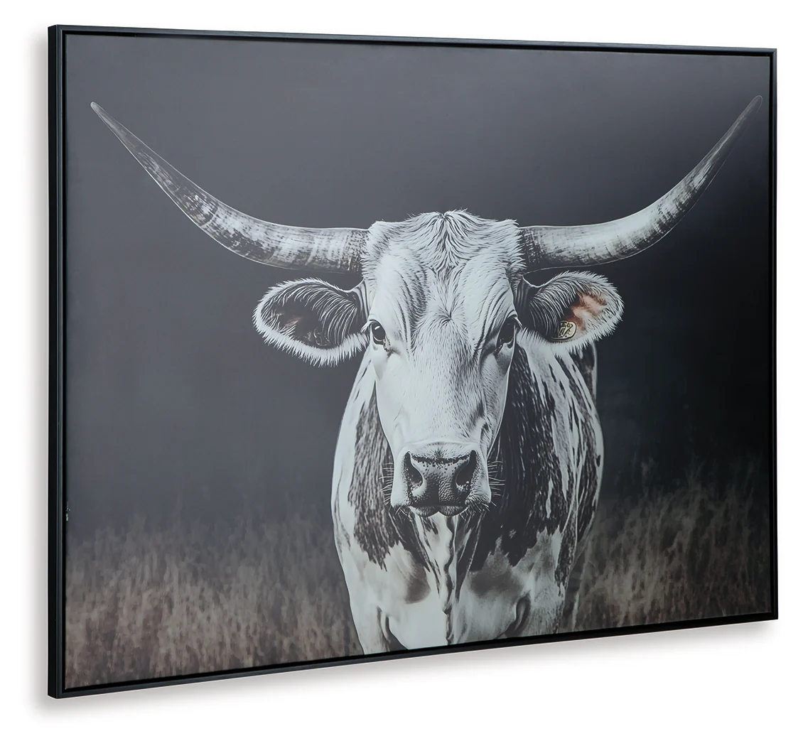Harlandale Black/White/Brown Wall Art - Image 3