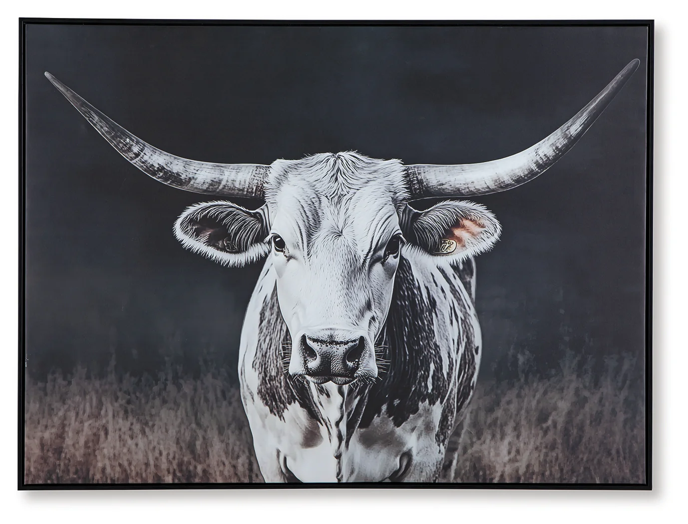 Harlandale Black/White/Brown Wall Art - Image 2