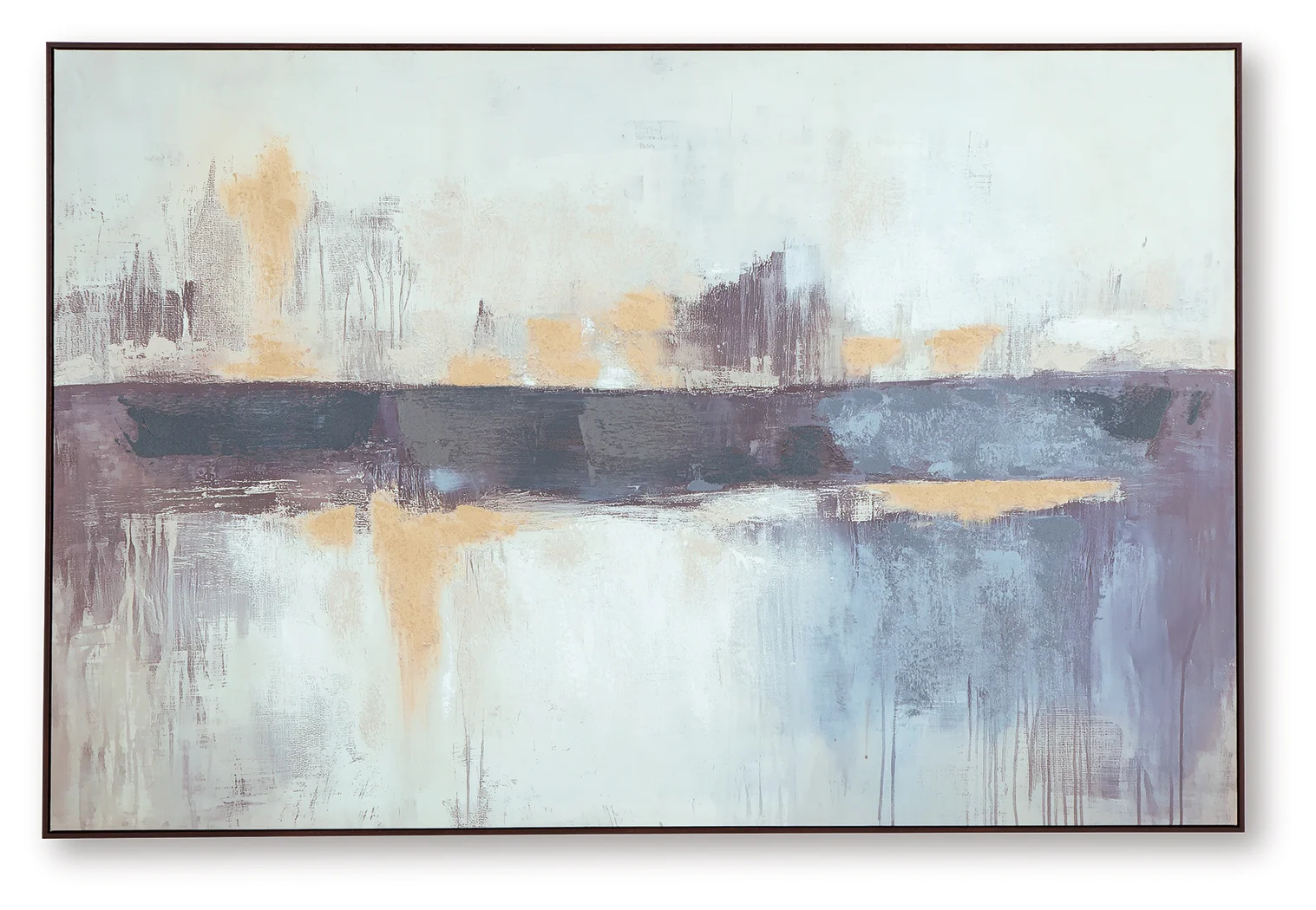 Gatesford Blue/White/Tan Wall Art - Image 2