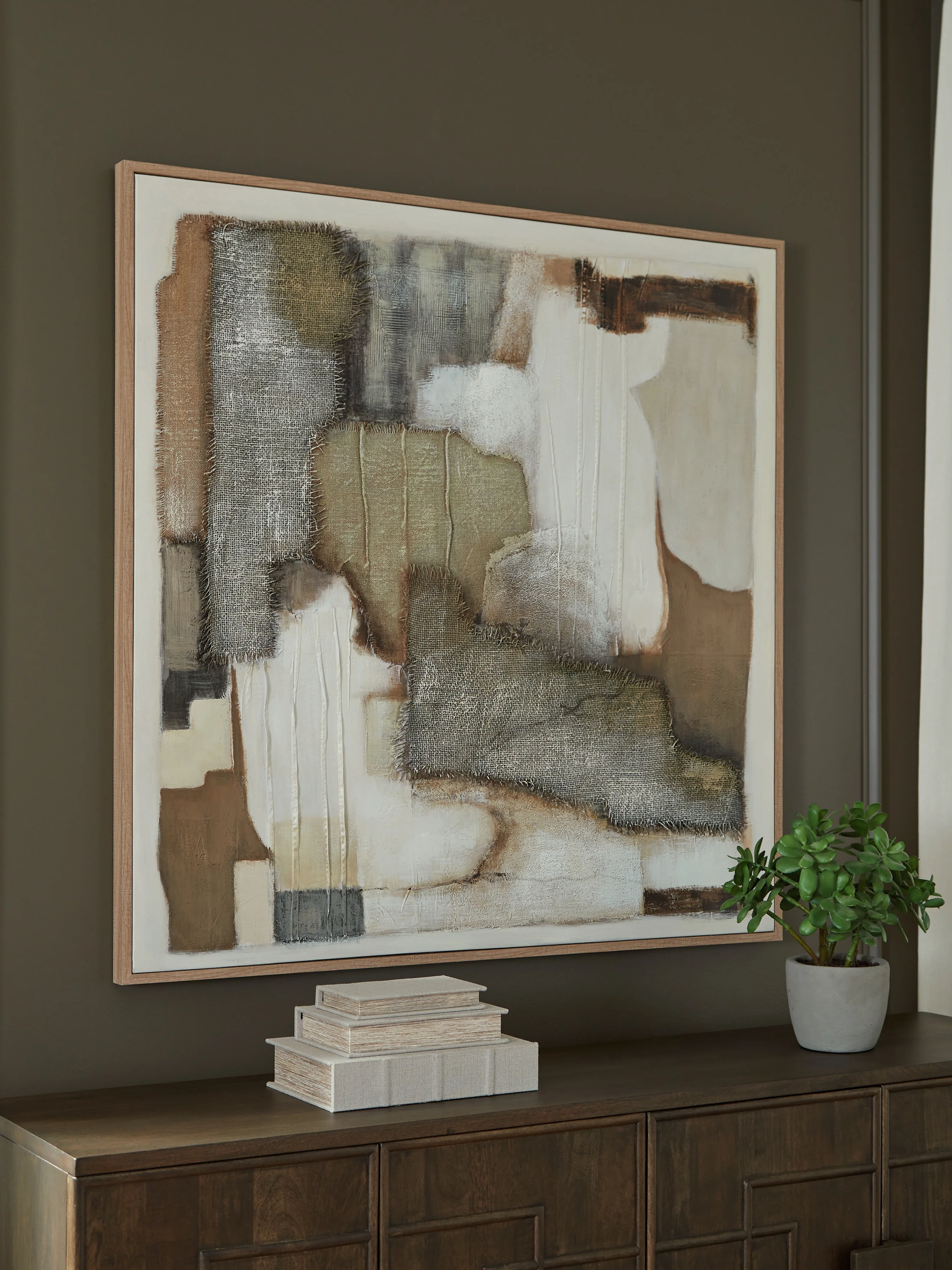 Wylander Tan/Brown/Gray Wall Art - Image 3
