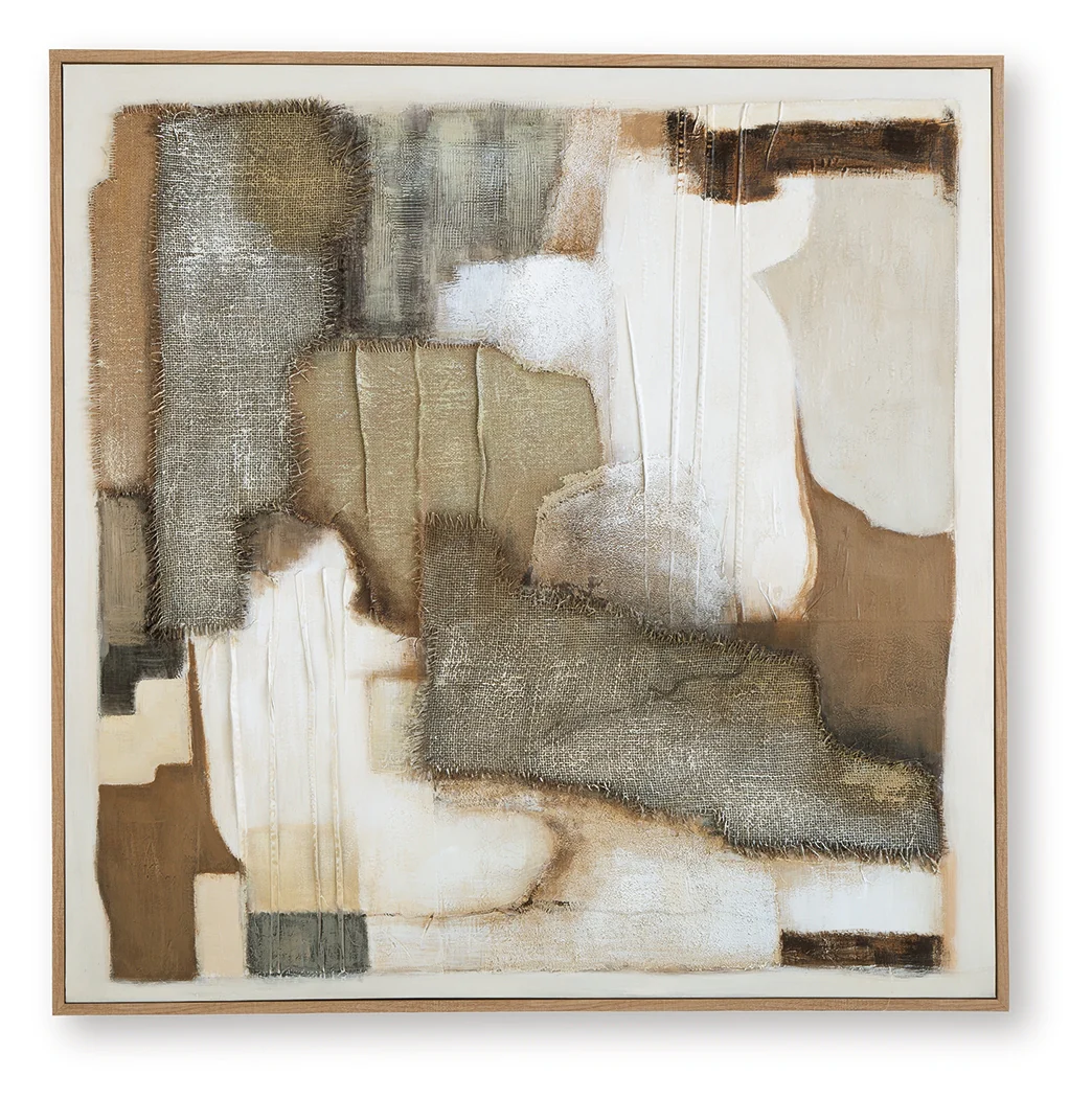 Wylander Tan/Brown/Gray Wall Art - Image 2