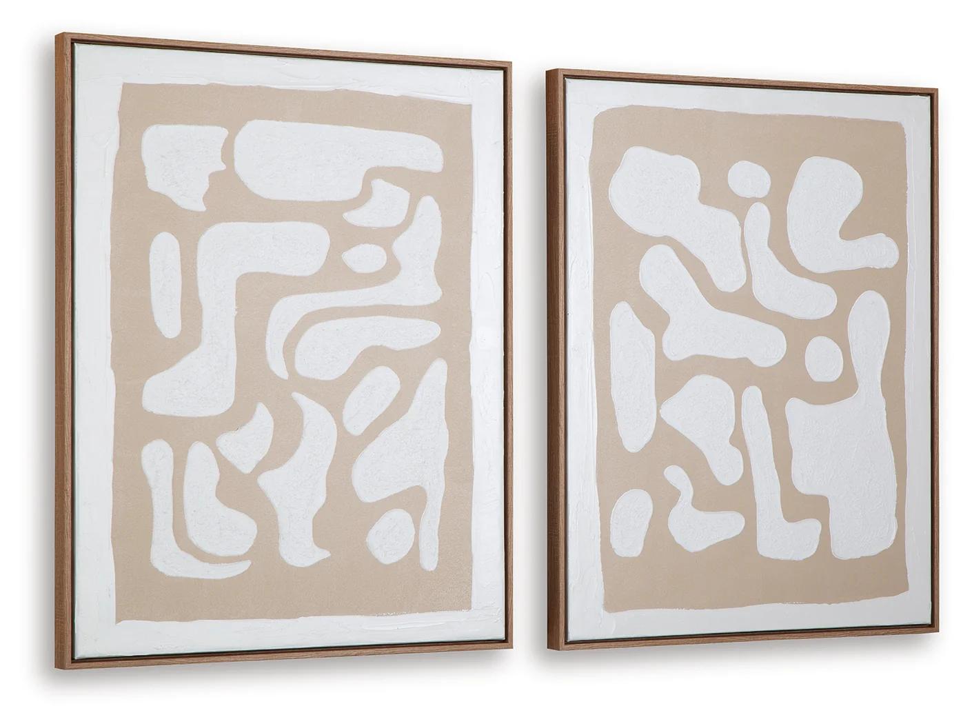 Waldett Beige/White Wall Art (Set of 2) - Image 3