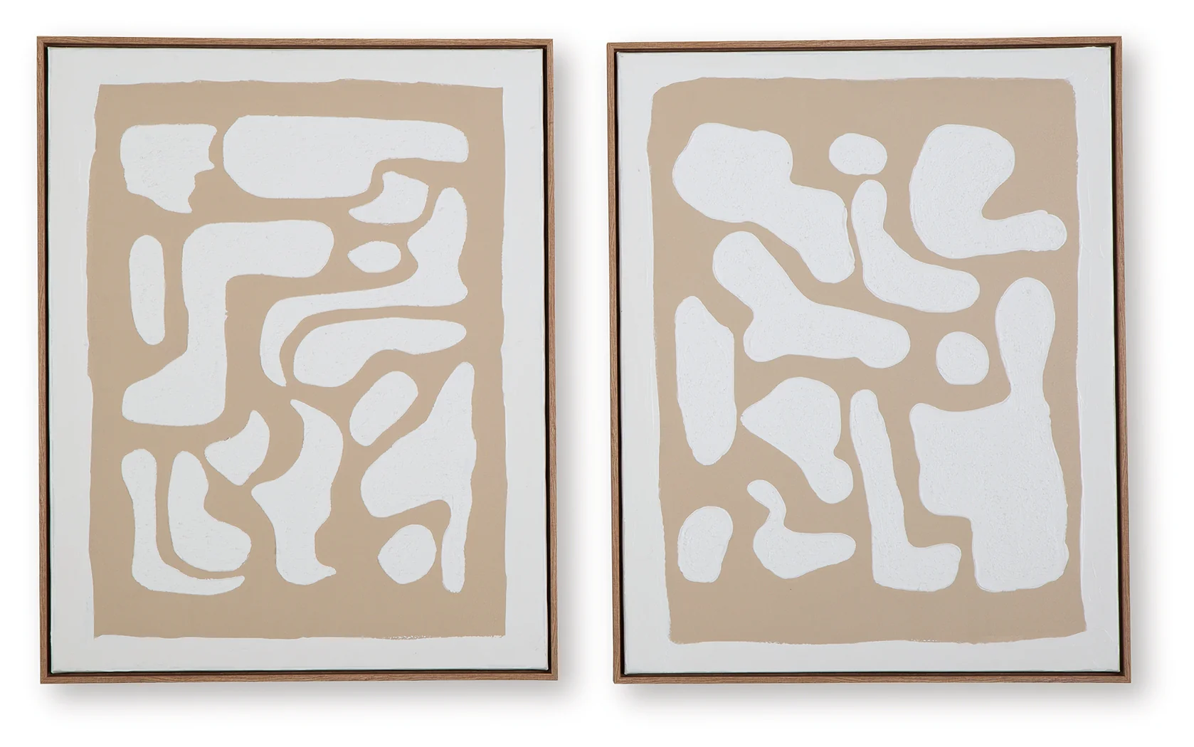 Waldett Beige/White Wall Art (Set of 2) - Image 2