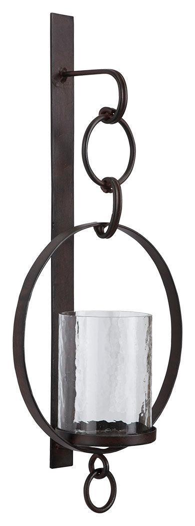 Ogaleesha Brown Wall Sconce - Image 2