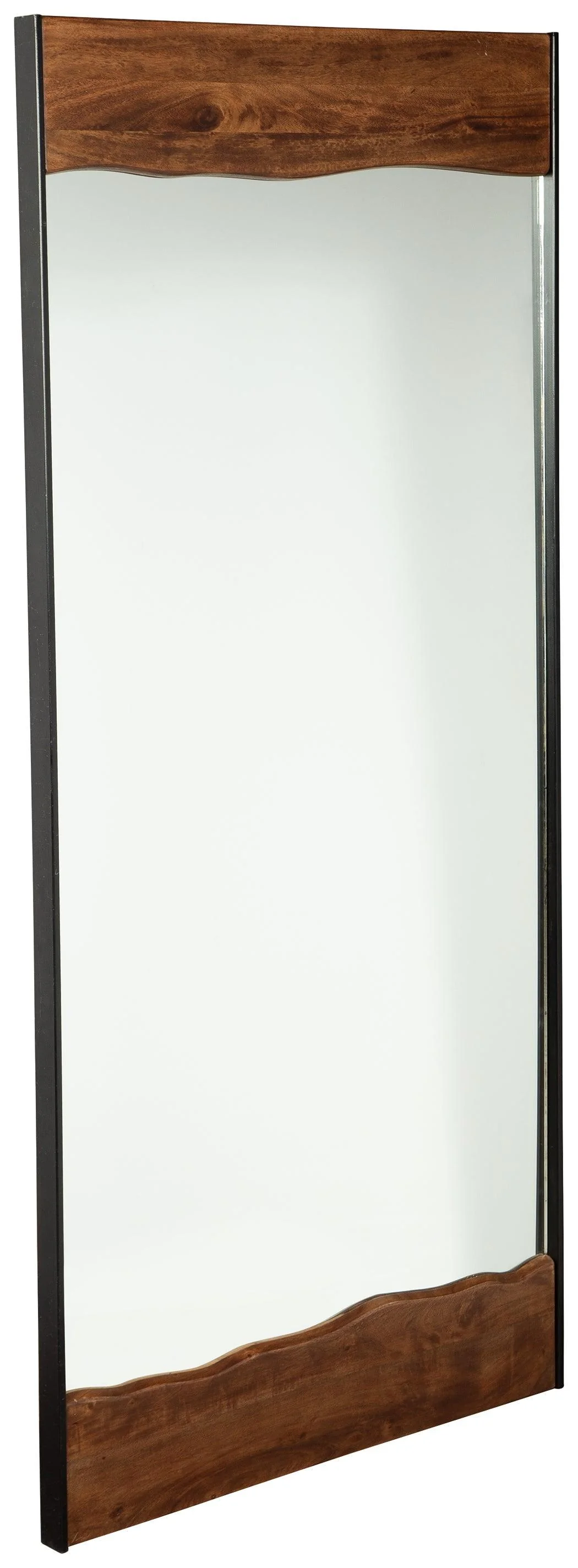 Panchali Brown Black Floor Mirror - Image 2
