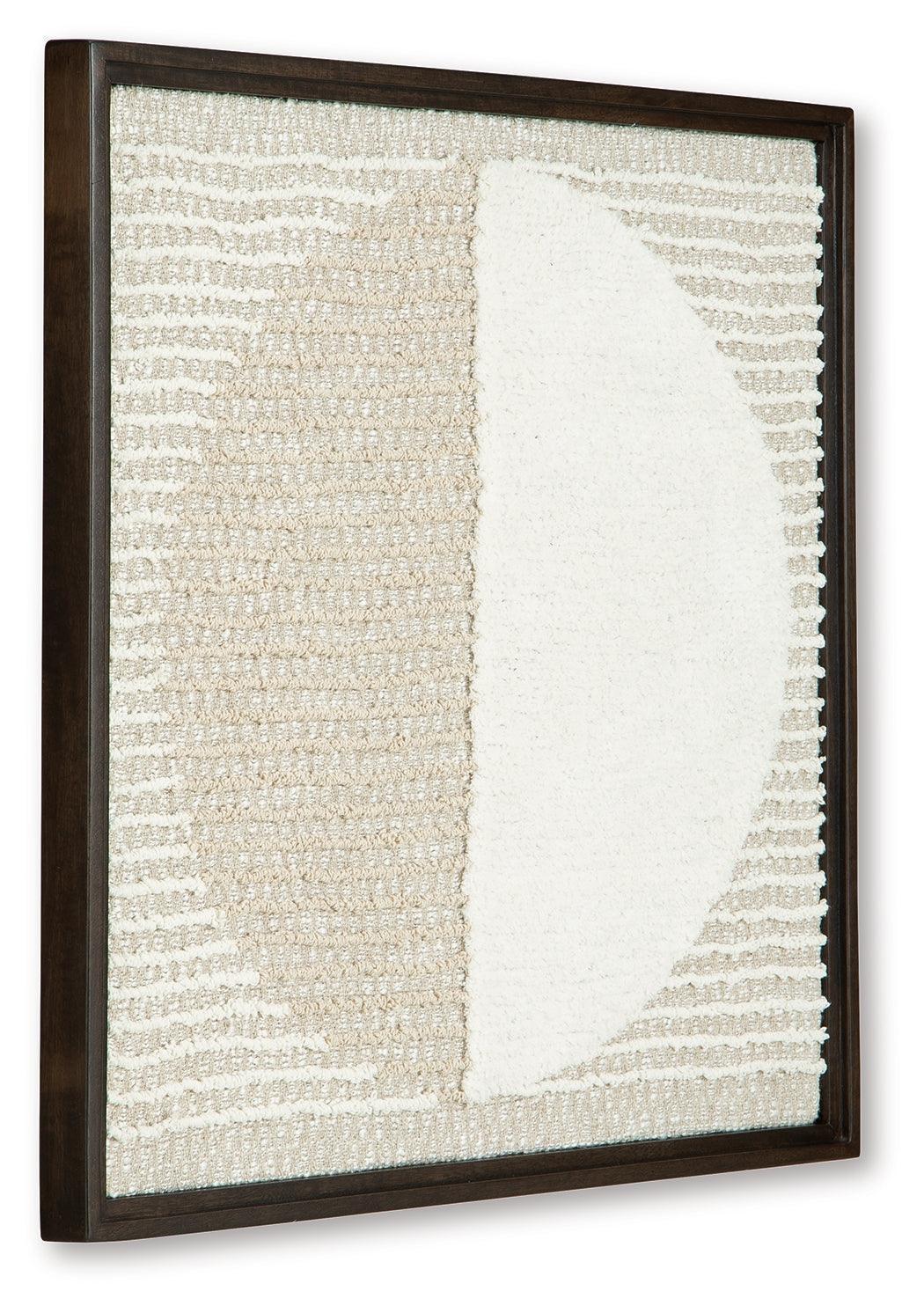 Bachard Tan/White Wall Decor - Image 3