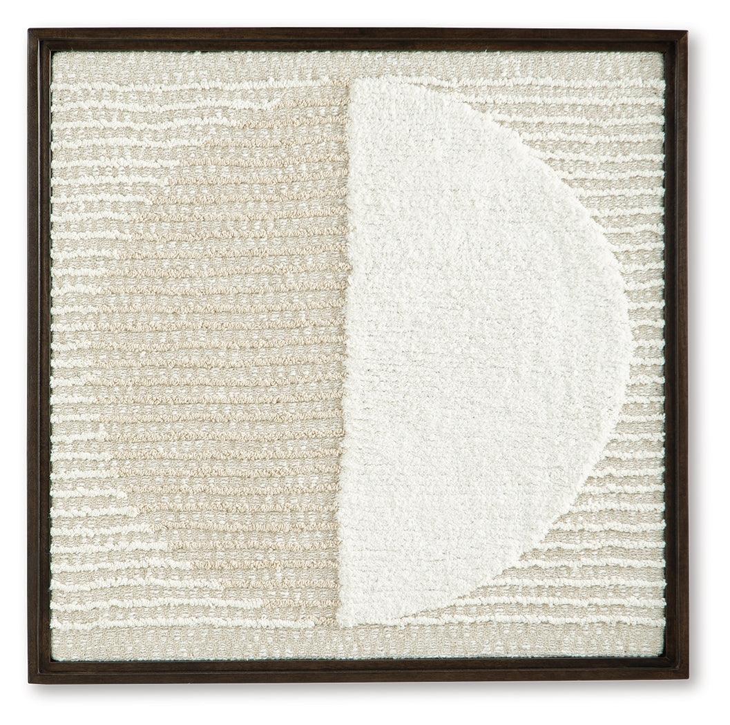 Bachard Tan/White Wall Decor - Image 2