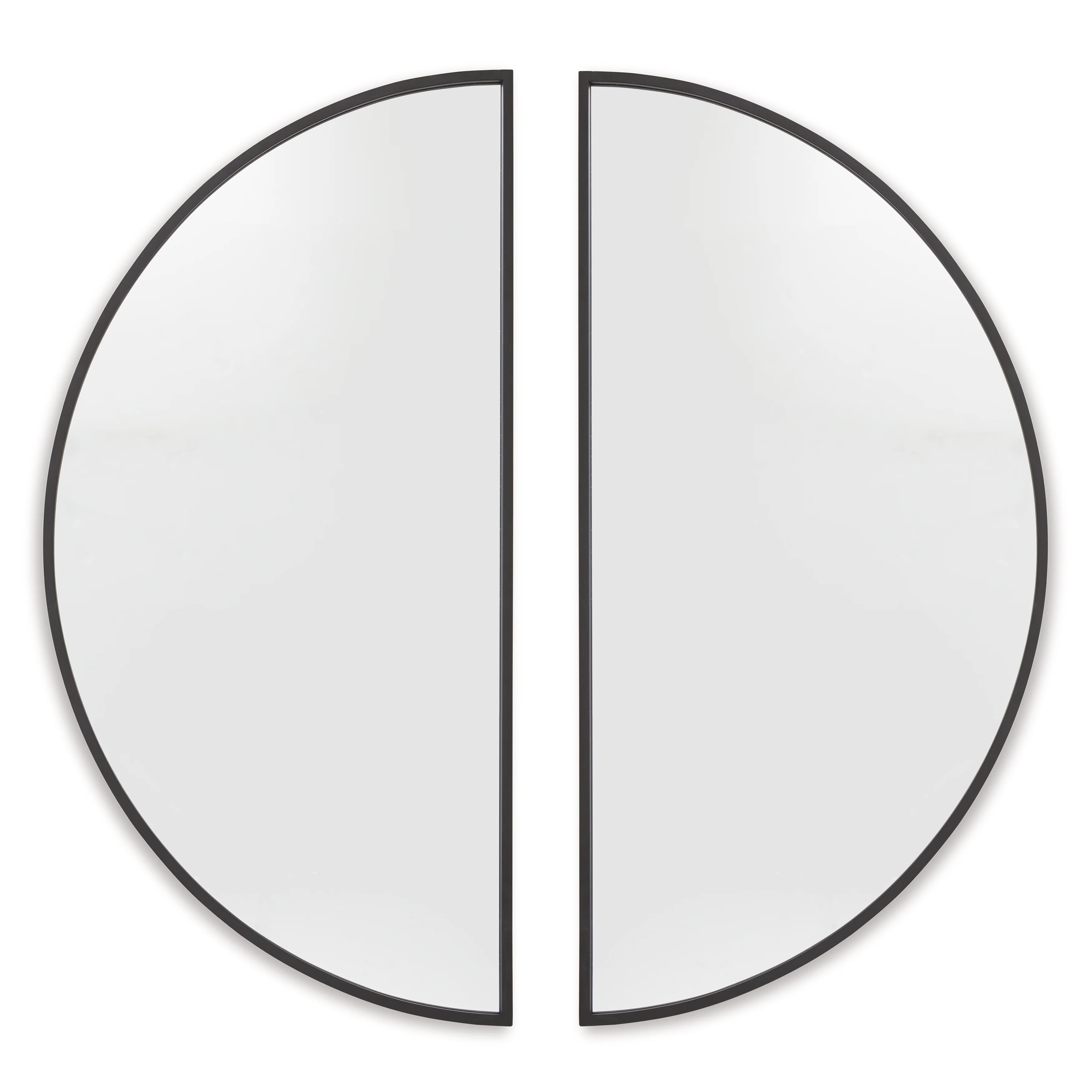 Denlow Black 2-Piece Wall Mirror - Image 3