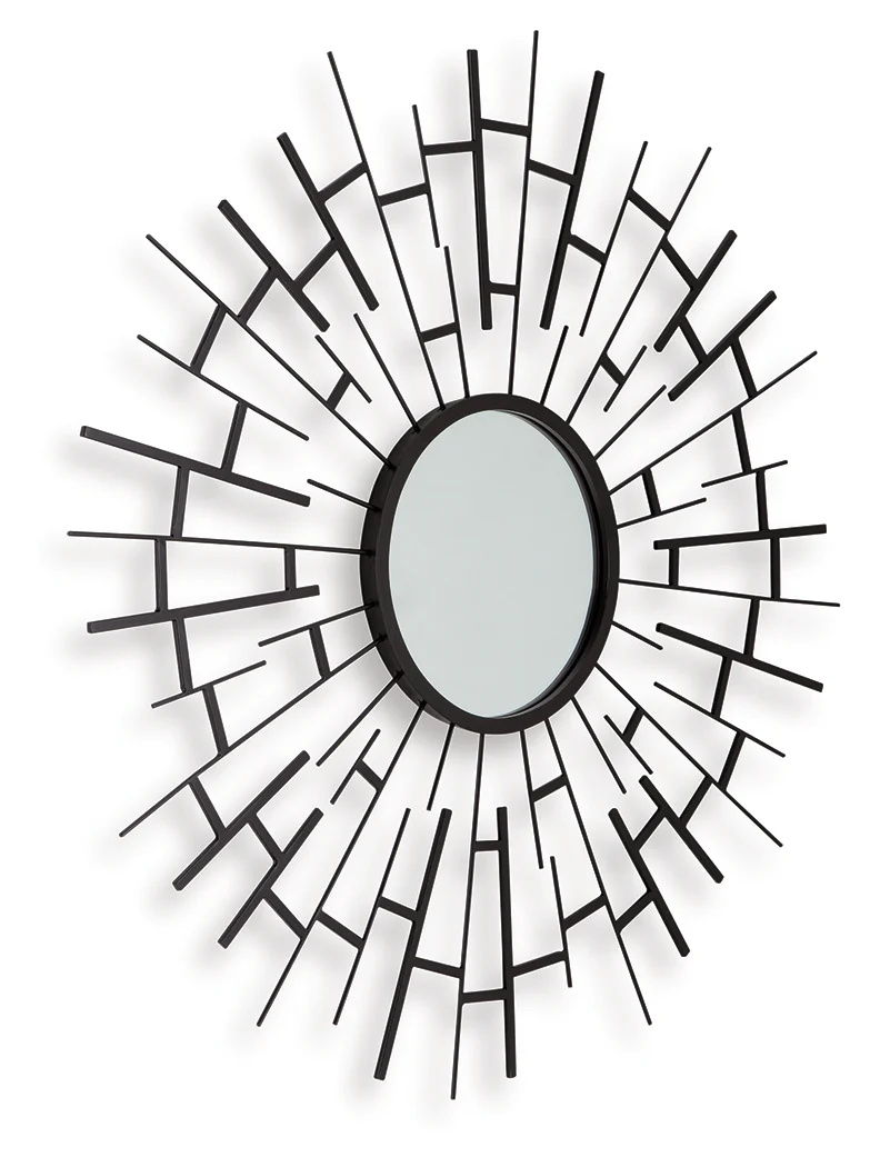 Garrenworth Black Accent Mirror - Image 3