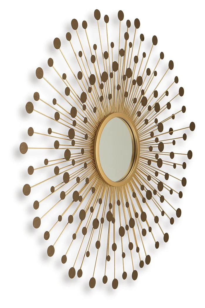 Morwenna Bronze/Gold Finish Accent Mirror - Image 3