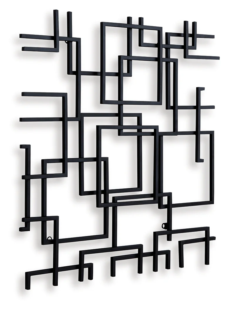 Aadanton Black Wall Decor - Image 3