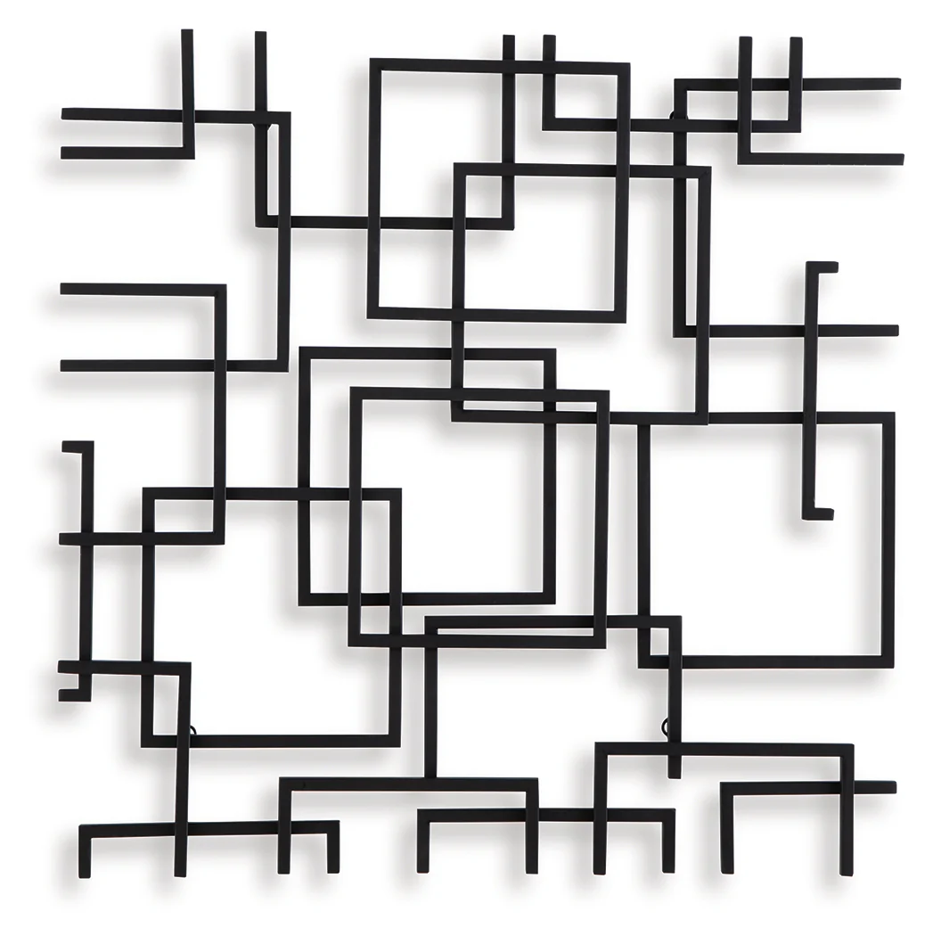 Aadanton Black Wall Decor - Image 2
