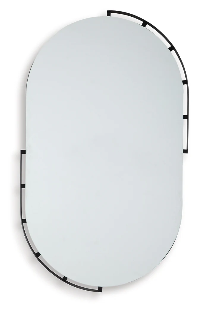 Valkings Black Accent Mirror - Image 2
