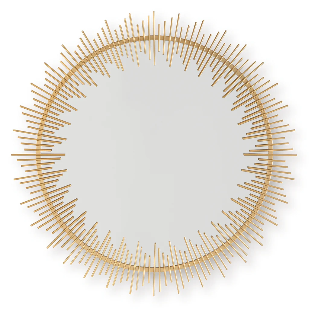 Wainport Gold Finish Accent Mirror - Image 2