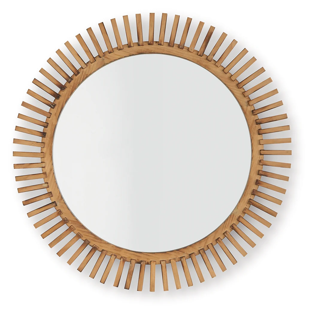Tedwell Brown Accent Mirror - Image 2